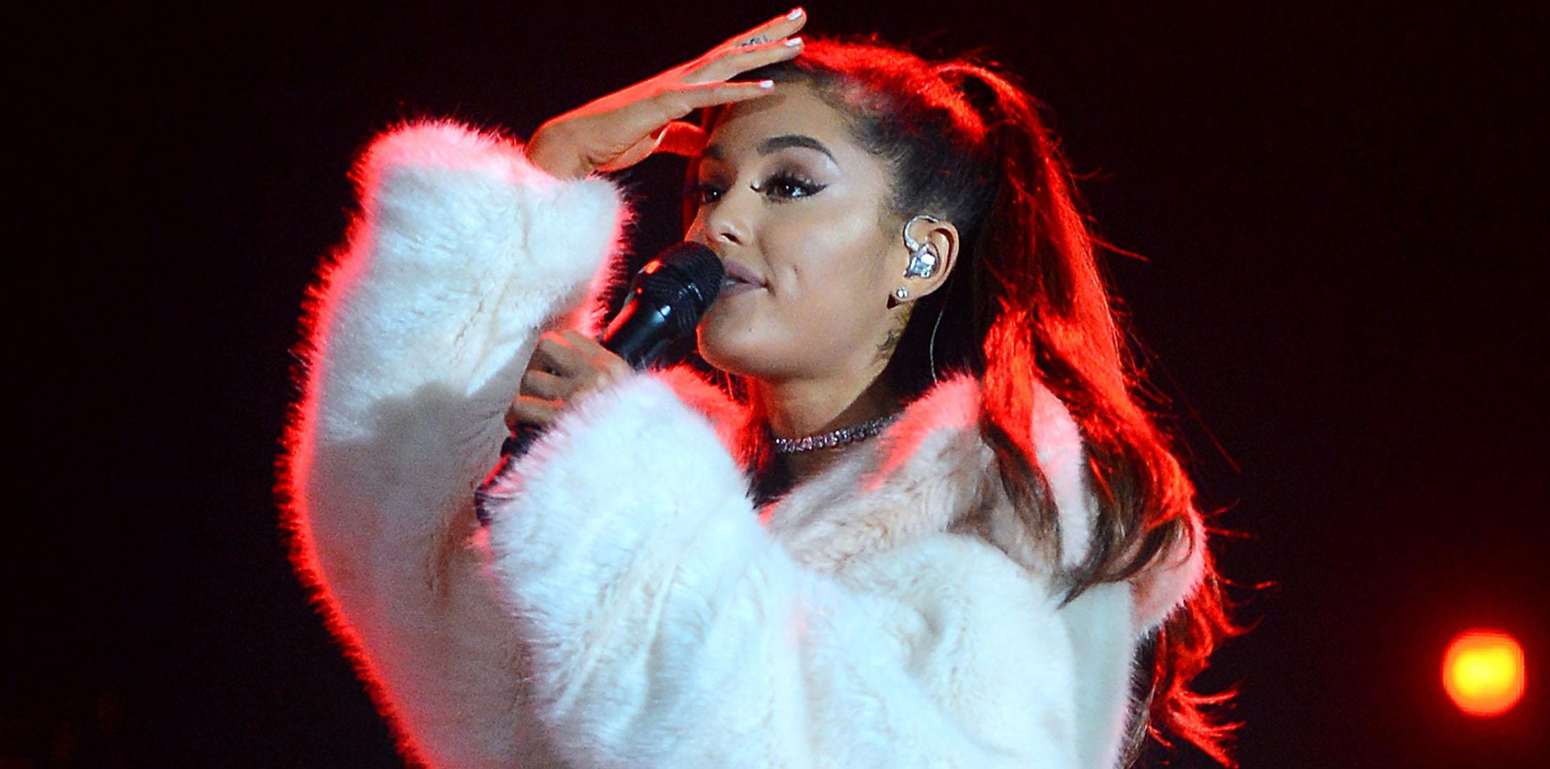 Ariana Grande performs songs from her new album at Wango Tango