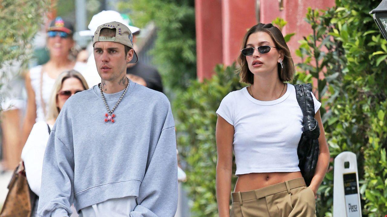 image of Hailey Bieber previously dismissed rumors about trouble in her marriage.