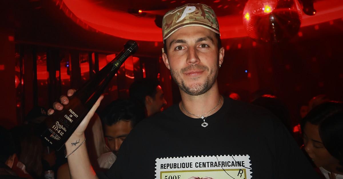 cloonee toasted with a custom engraved tequila don julio  bottle at anymaas private after party featuring additional sets from max styler celebrating solomunas sold out la show on november