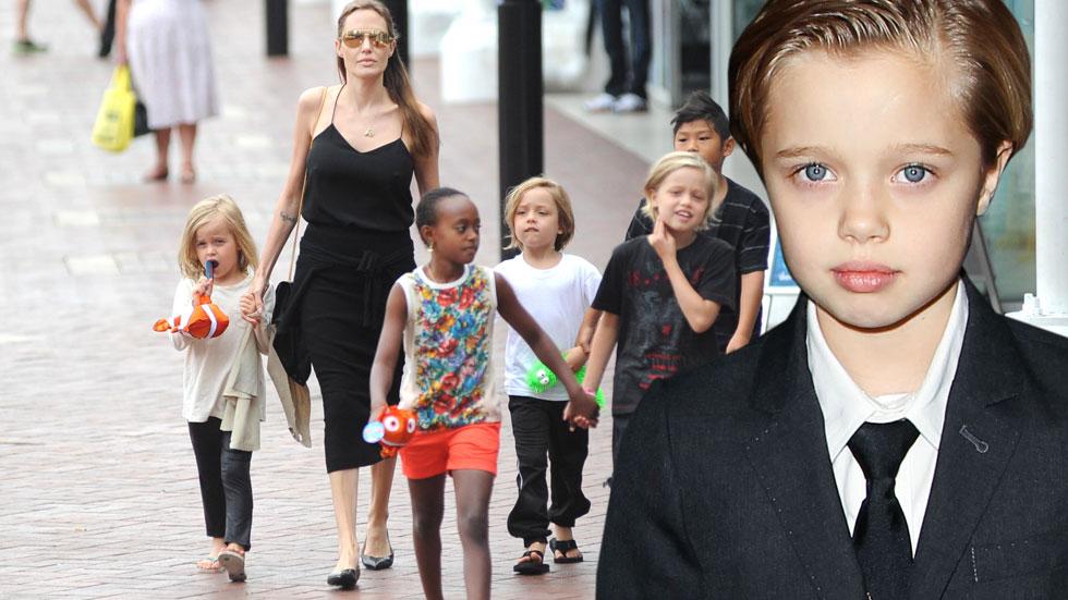 Shiloh jolie pitt boy gender angelina brad siblings