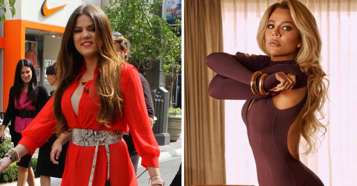 khloe kardashian shows ripped abs sports bra gym workout photo