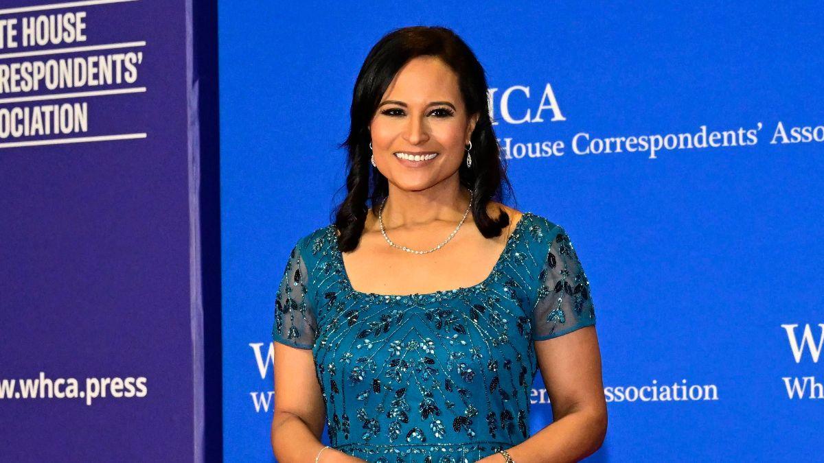 Image of Kristen Welker pressed him on election fraud claims.
