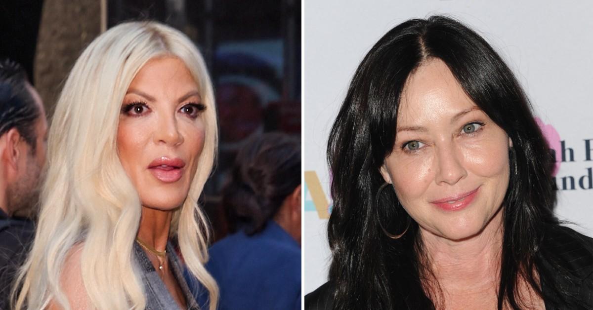 tori spelling says it will be hard to compete on dancing with the stars after shannen dohertys death pp