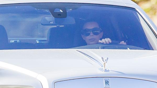 Kim kardashian visits bruce jenner