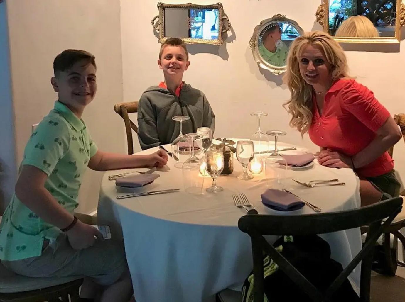 britney spears reaches out sons once month estranged relationship