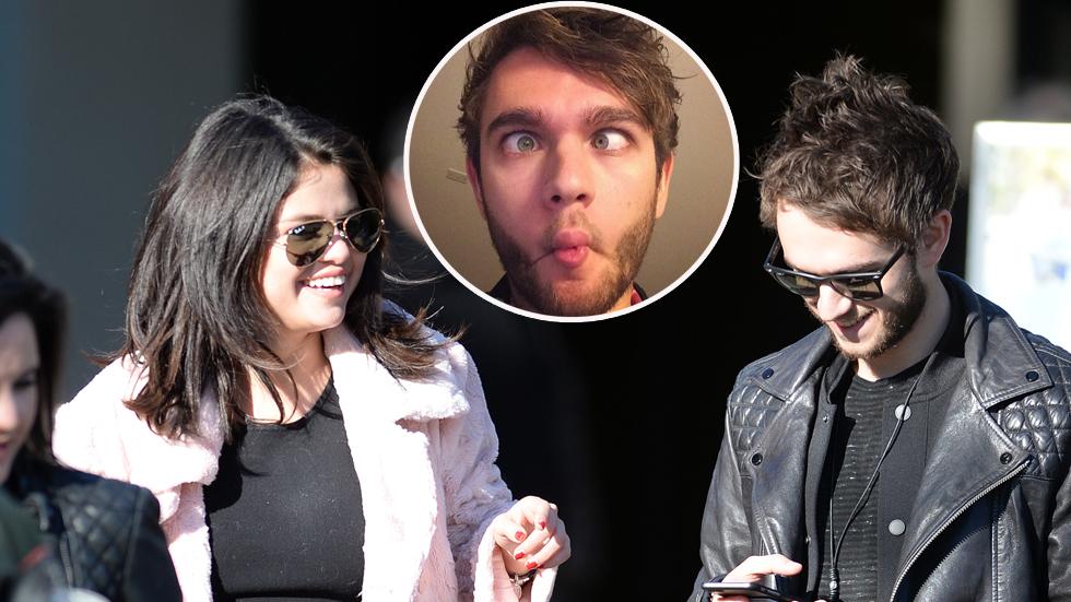 EXCLUSIVE: INF &#8211; Selena Gomez Leaves A Restaurant With New Boyfriend Zedd