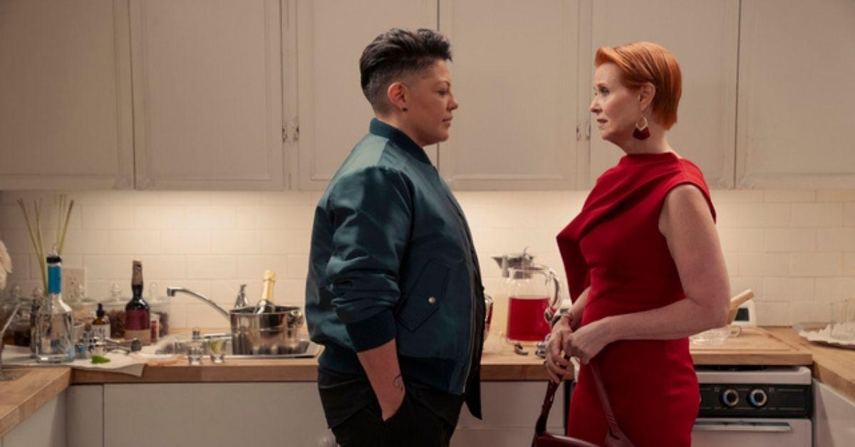 Photo of Cynthia Nixon and Sara Ramirez