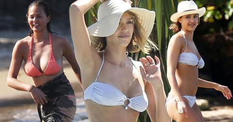 Jessica alba chrissy teigen bikini photos