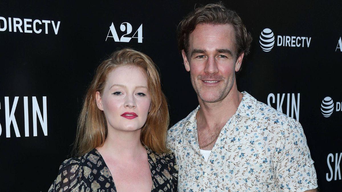 Image of James and Kimberly Van Der Beek have six kids.