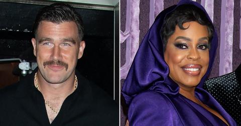 travis kelce very charming new fx series grotesquerie costar niecey nash