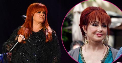 Split photo of Wynonna Judd and Naomi Judd