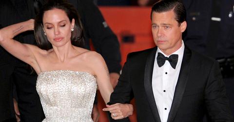 Brad Pitt dresses Old Hollywood with wife Angelina displaying a curvy figure at By The Sea Premiere in LA