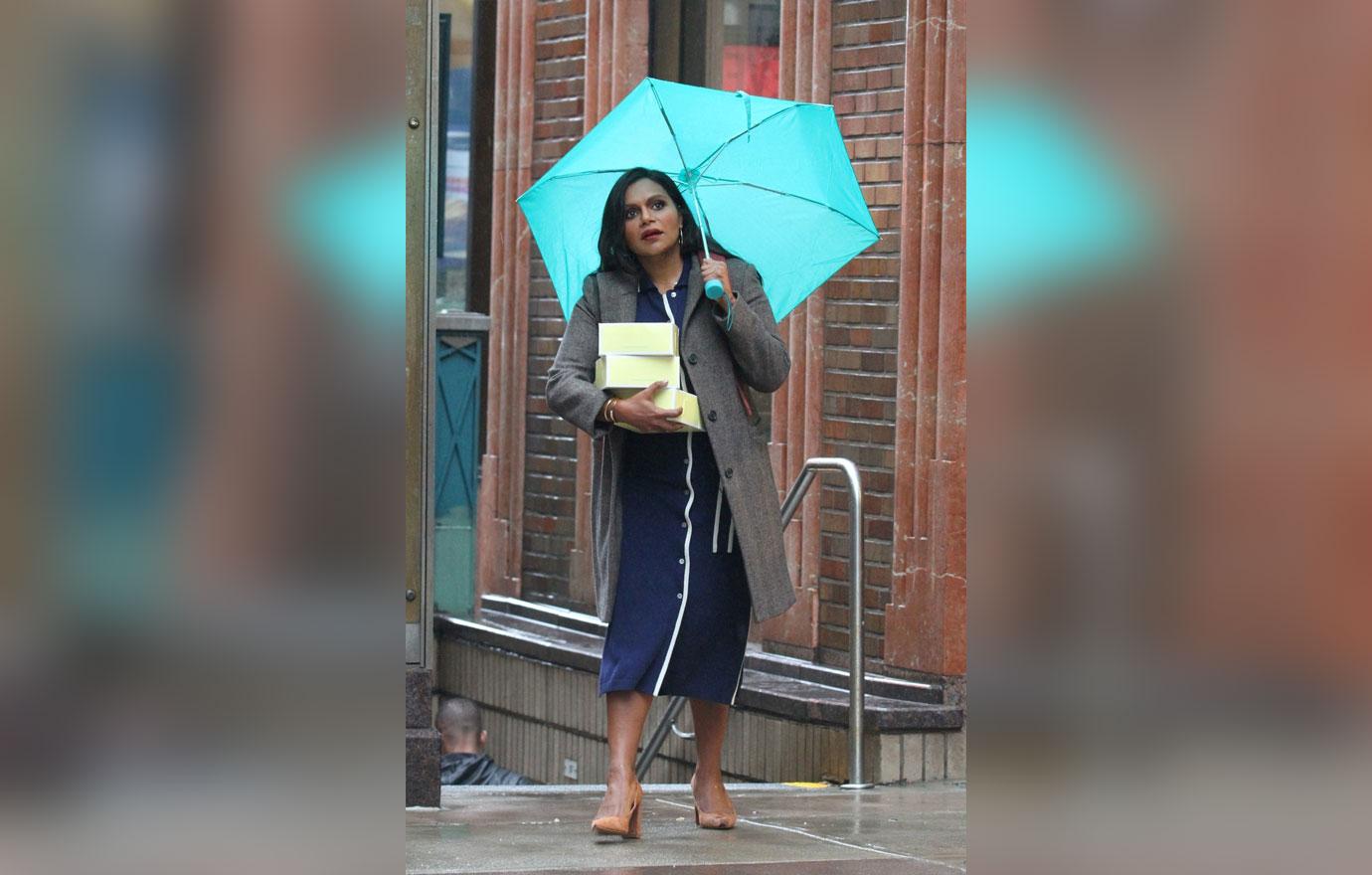 Mindy kaling filming movie