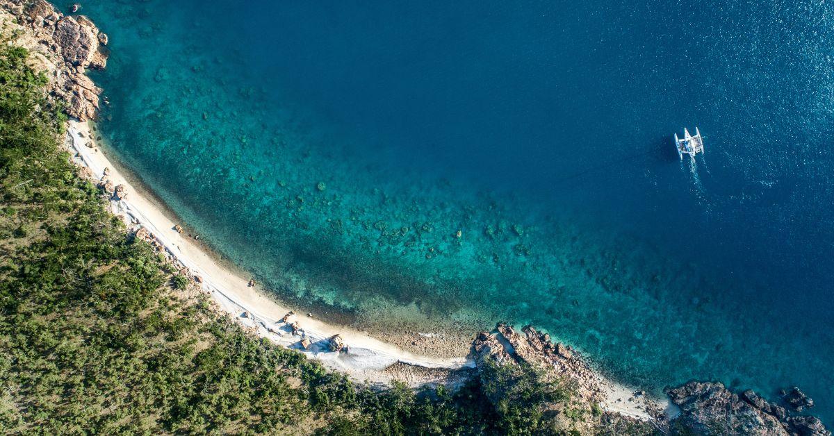 image of The clear blue water is not to be missed. 