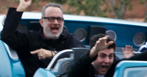 tom hanks chet granddaughter disneyland long