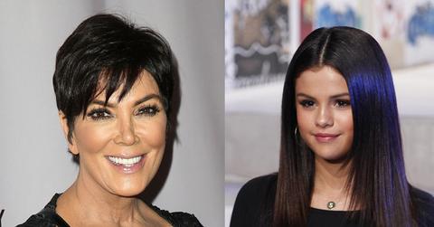 Kris jenner selena gomez
