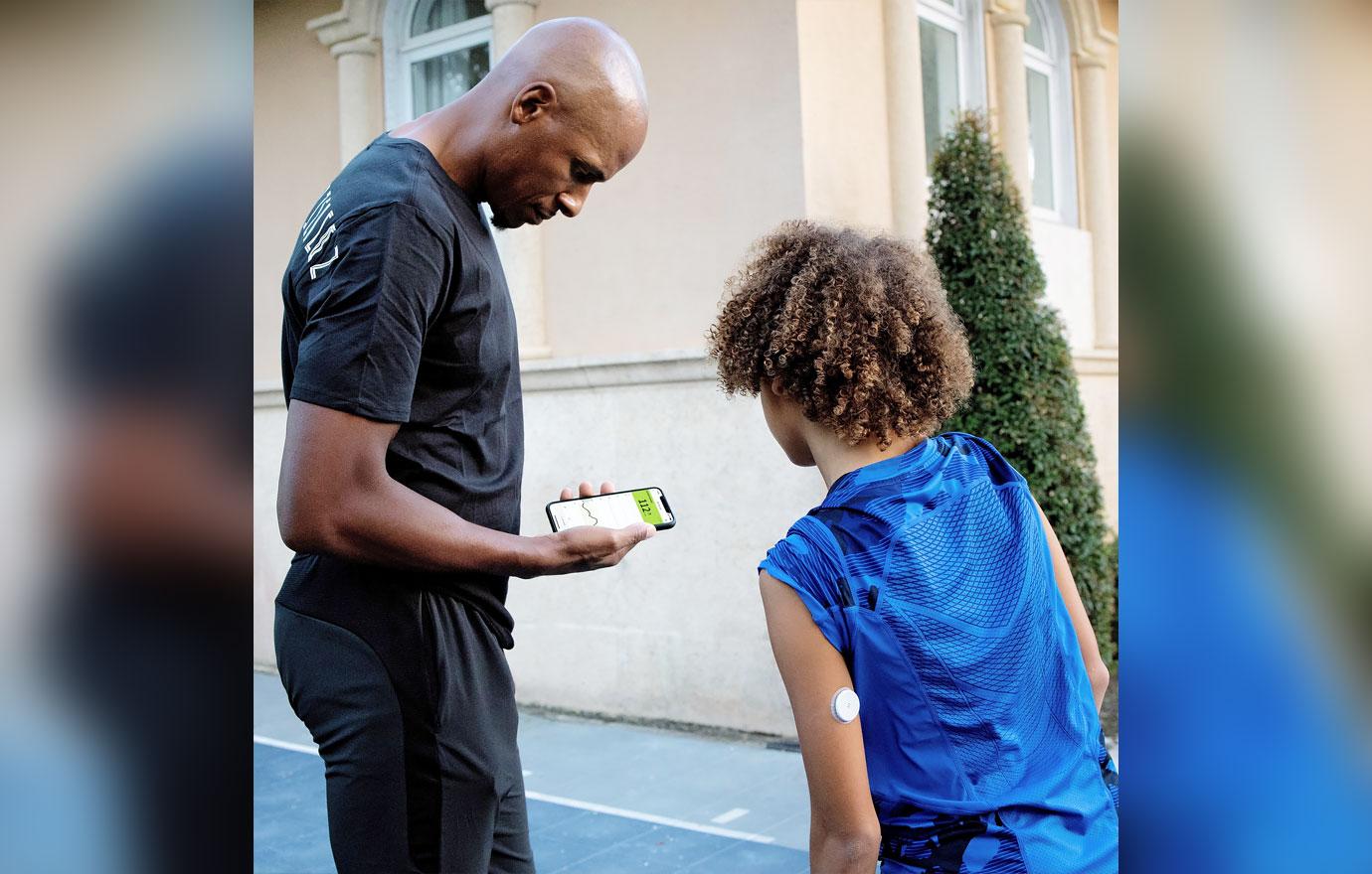 nba legend ray allen and son walker