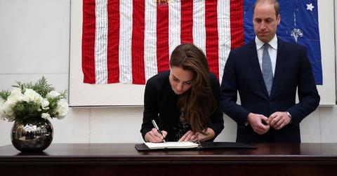 Kate middleton prince william sign condolences book orlando shooting hr