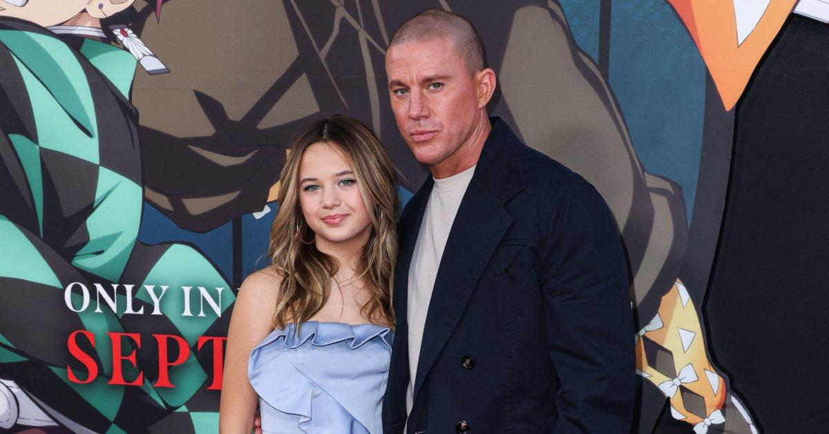 Photo of the actor shares daughter Everly with ex-wife Jenna Dewan.