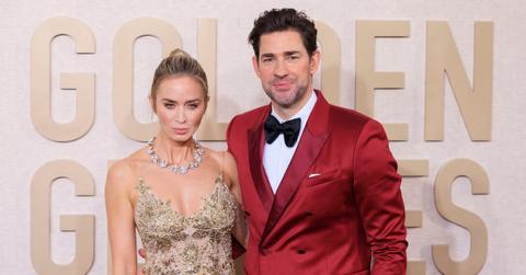 emily blunt governors awards alone husband john krasinski
