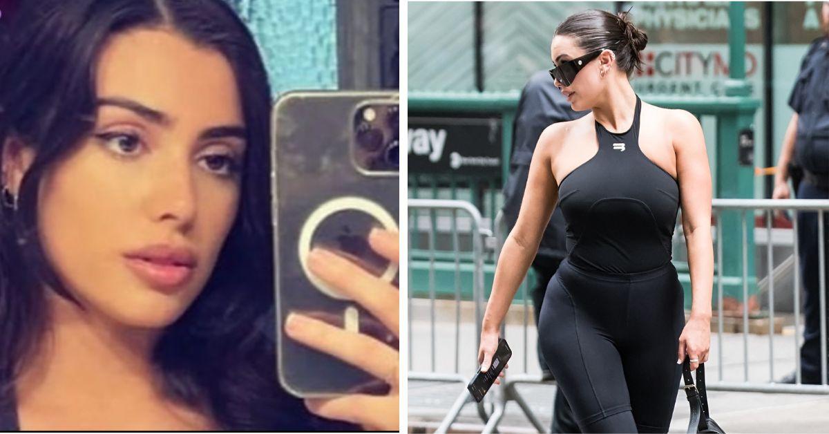 image of Throwback photos showed the model looking totally different and fully dressed.