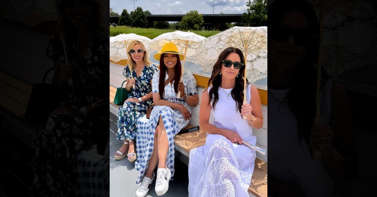 Photo of Sutton Stracke, Garcelle Beauvais and Kyle Richards