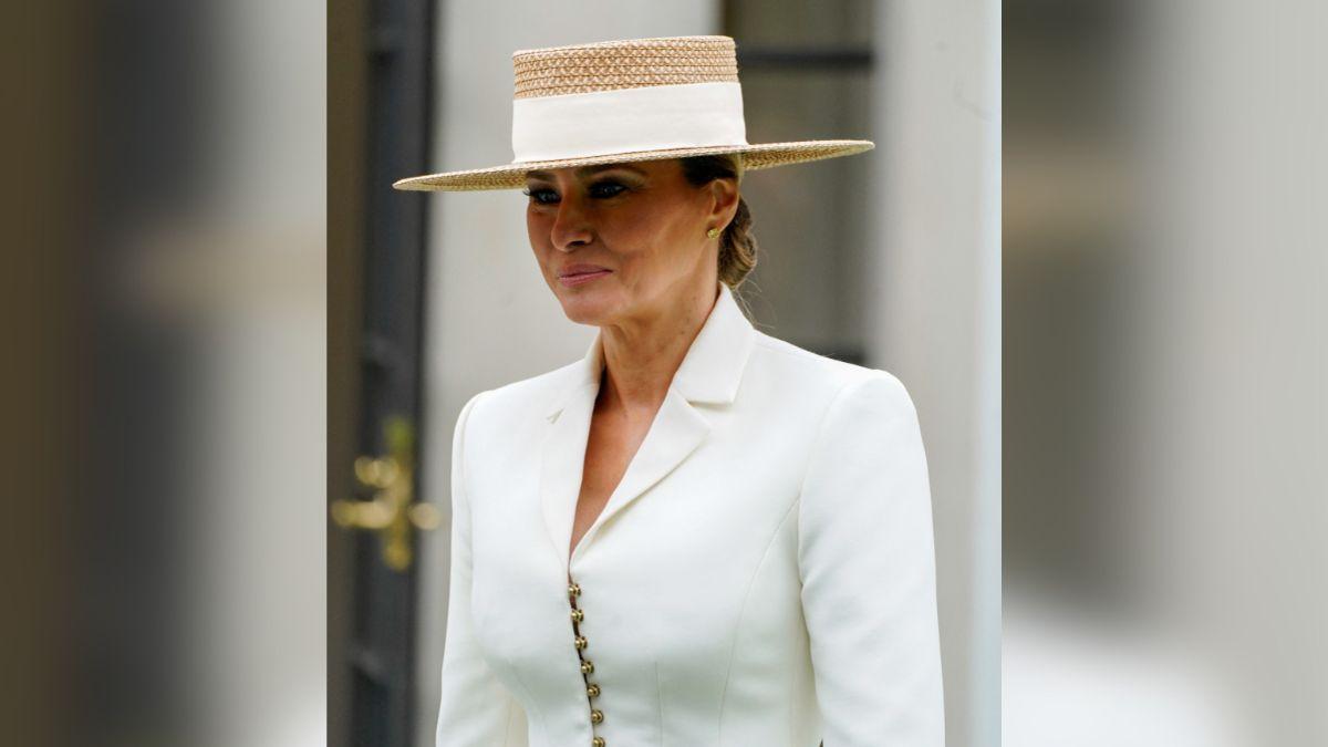 Image of The report described Melania Trump as a political wild card.