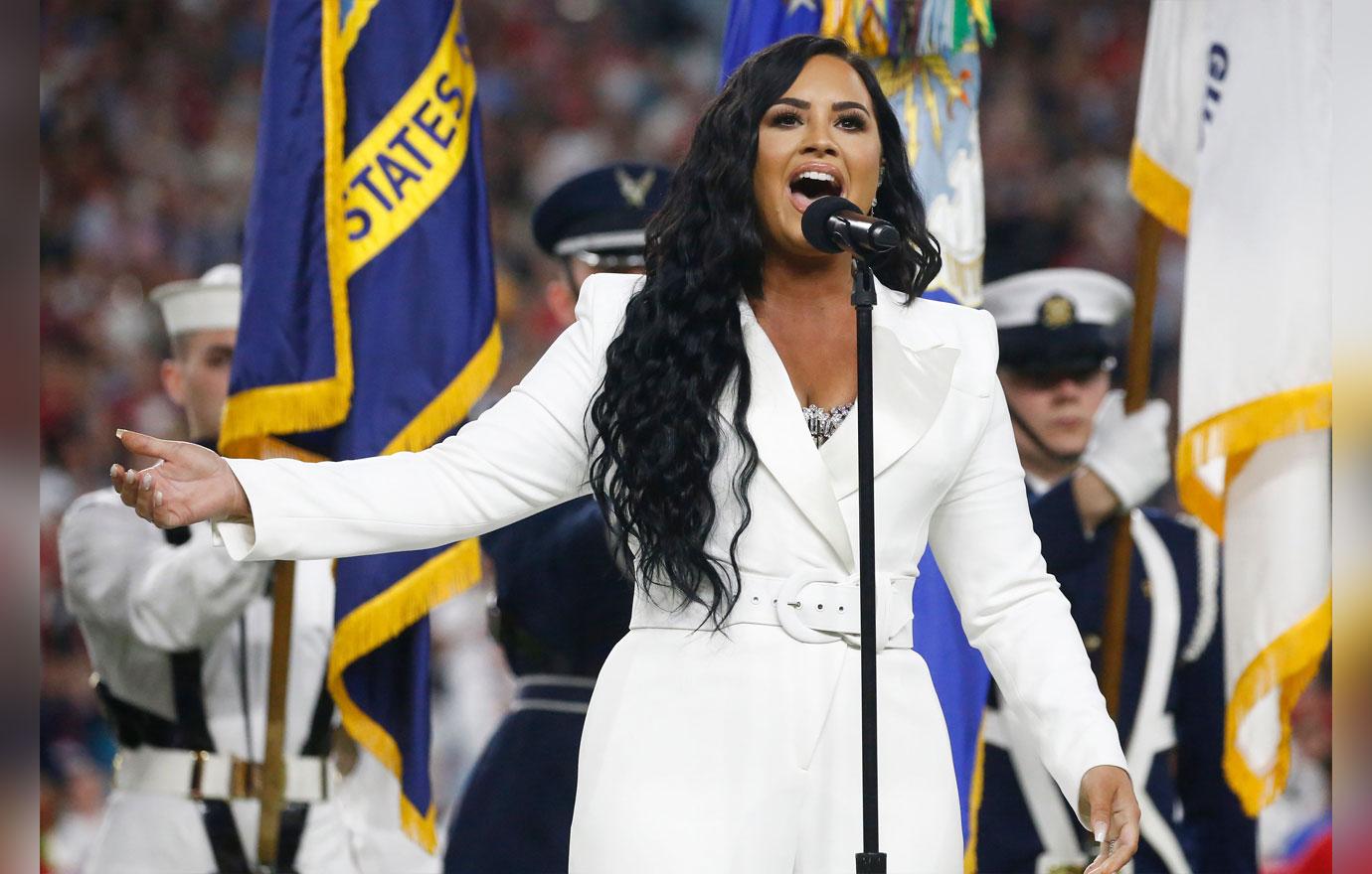 Demi Lovato Resurfaces Old Tweet About Singing The National Anthem