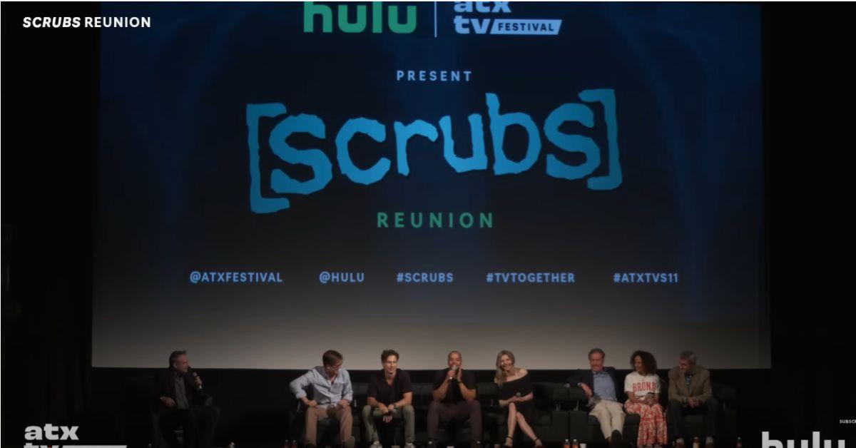 image of The 'Scrubs' cast reunited at the ATX Television Festival.