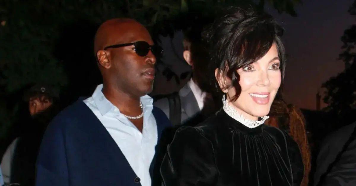 Photo of Corey Gamble and Kris Jenner