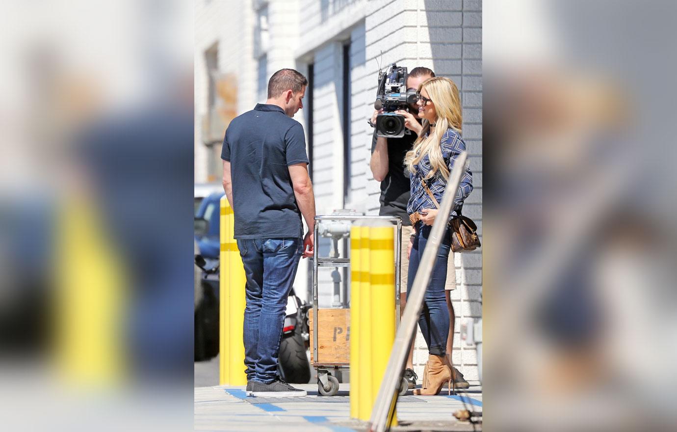 Christina And Tarek El Moussa Seen Filming ‘flip Or Flop After Nasty Split 5711