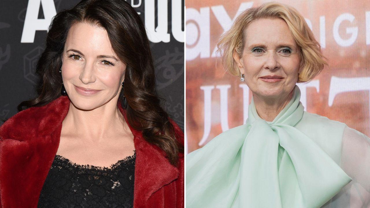 Image of Kristin Davis and Cynthia Nixon