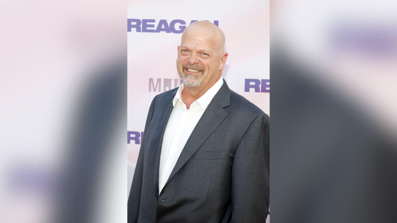 Image of Rick Harrison's family said he's 'doing great.'