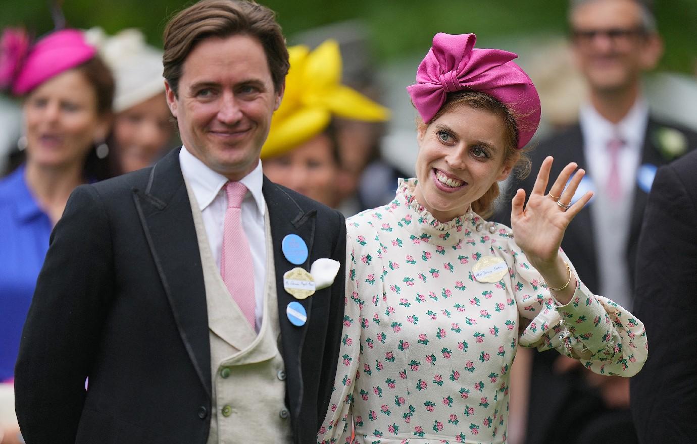 princess beatrice daughter most thrilled pregnancy little sister dote