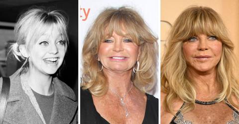 goldie hawn transformation through the years before after photos
