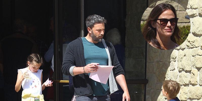 Jennifer garner ben affleck reunited church main