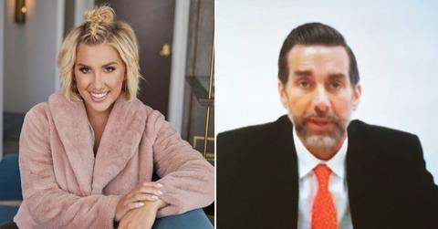 Split photo of Savannah Chrisley and Jason Galanis