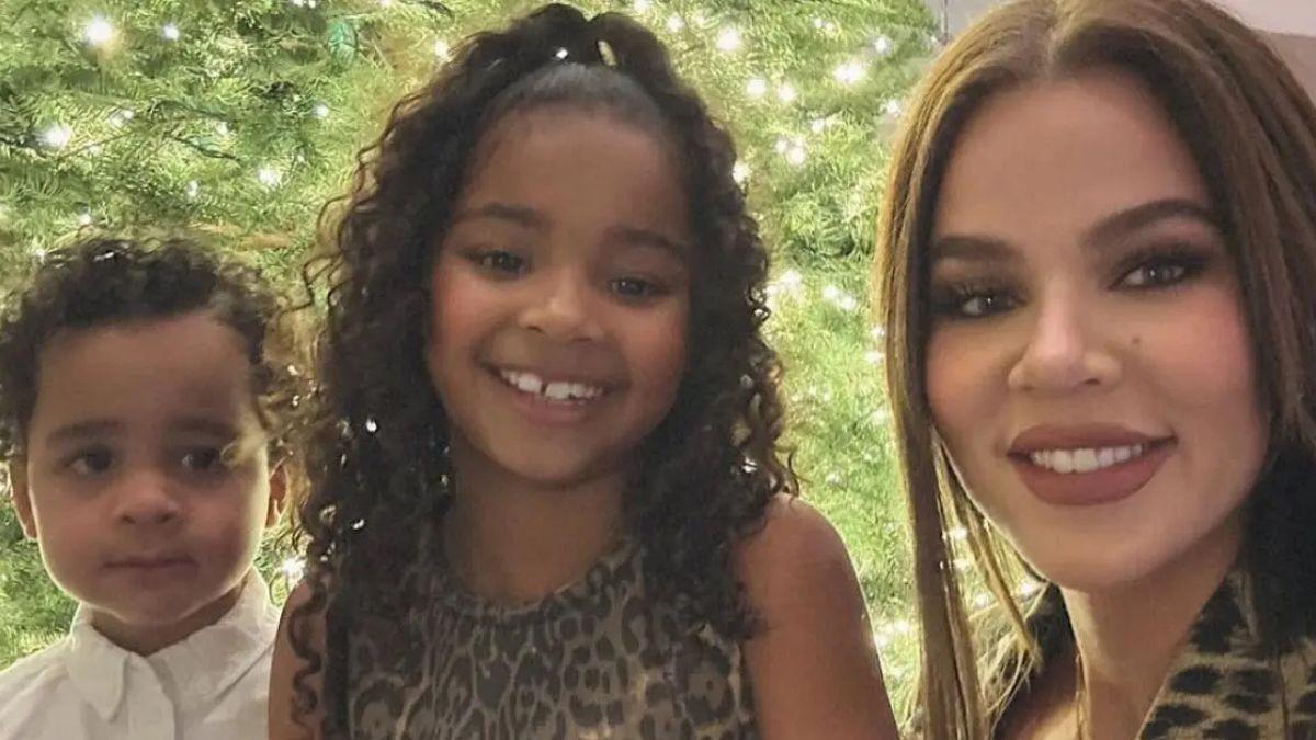 Photo of Khloé Kardashian shares two children with her ex Tristan Thompson.