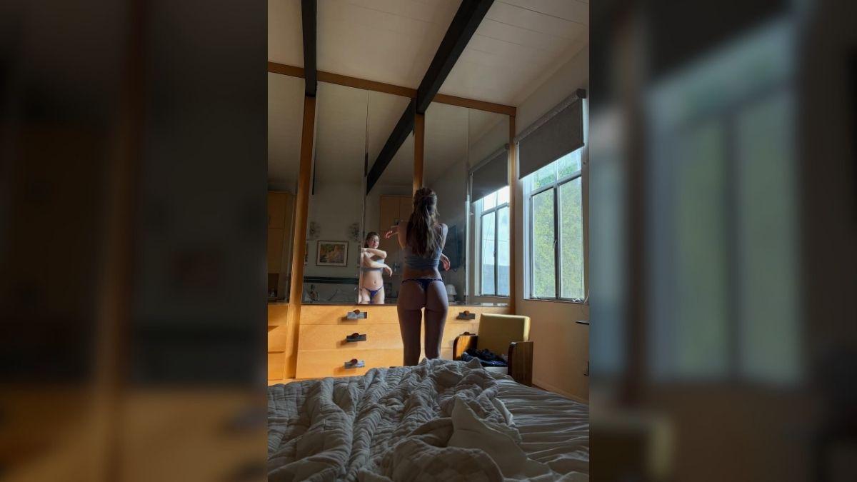 Photo of Gabby Windey left little to the imagination in racy new photos. 