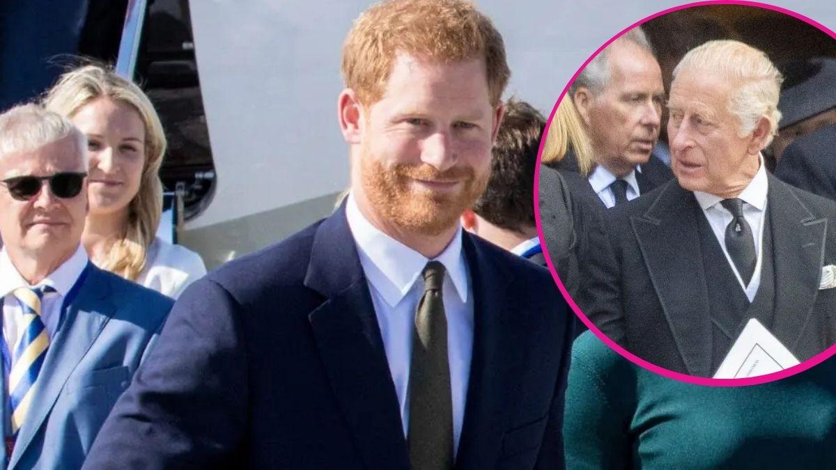 image of Charles and Harry