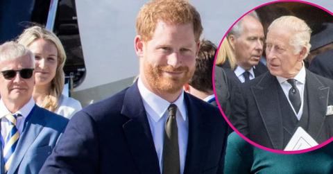 image of Charles and Harry