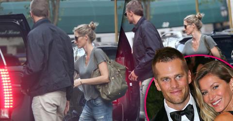 Tom brady gisele divorce rumors fighting together