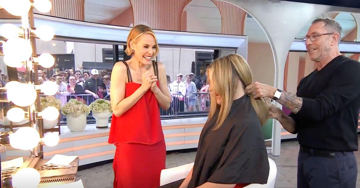 jenna bush hager new bob haircut live tv shocking transformation