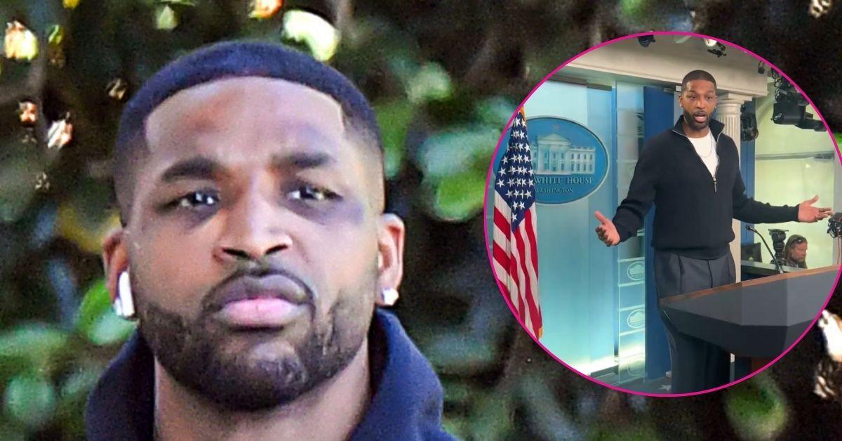fans question tristan thompson white house visit