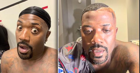 Split photo of Ray J.