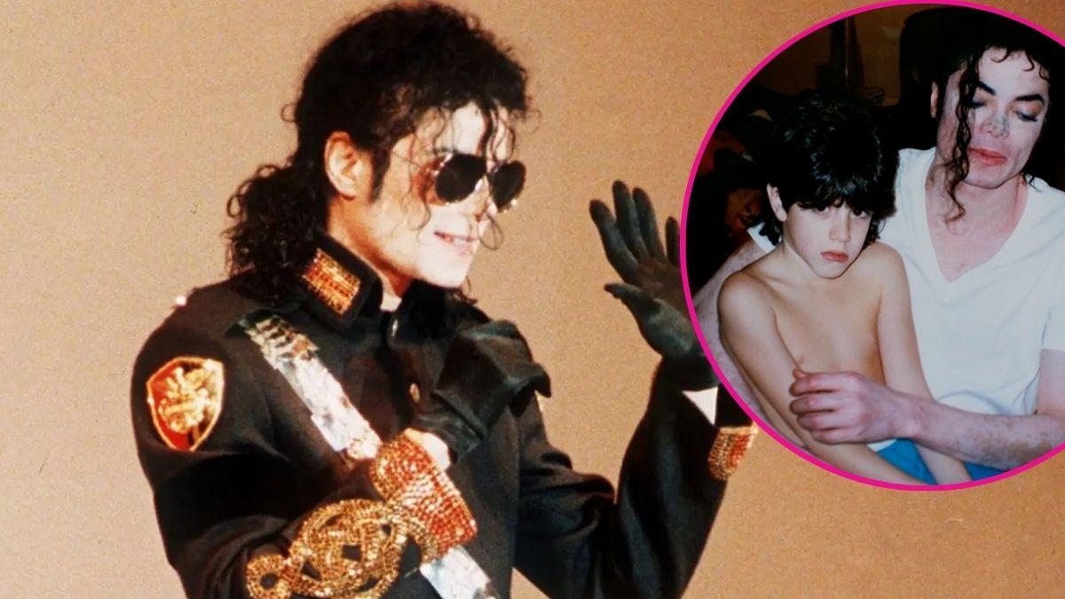 image and inset of Michael Jackson