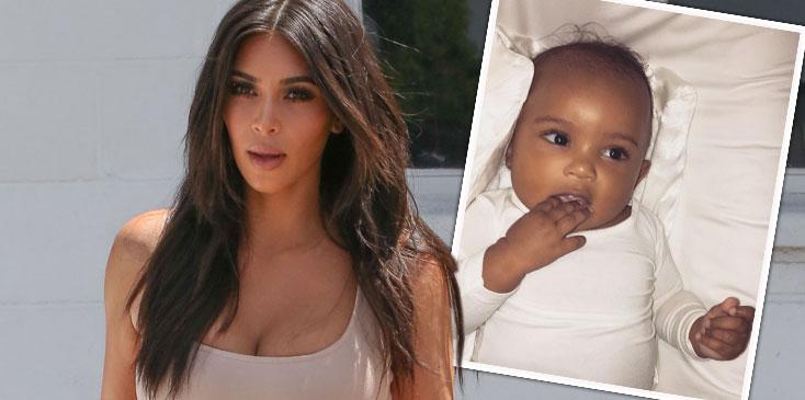 kim kardashian kanye west son saint