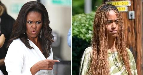 michelle obama sasha pp