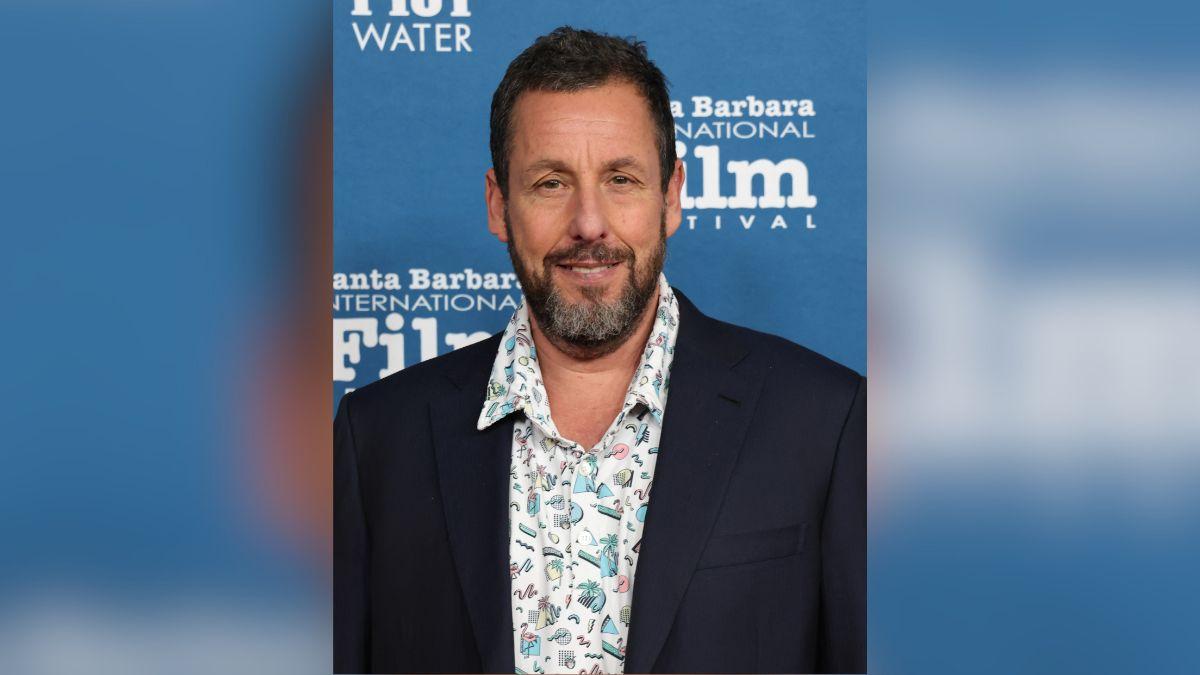 Image of Adam Sandler reportedly officiated the couple's wedding.