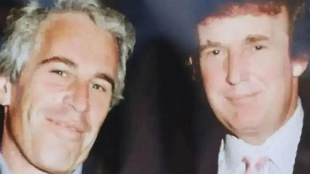 image of Donald trump and Jeffrey epstein